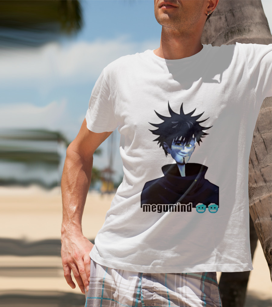 Megumind Fushiguro Megumi Jujutsu Kaisen Anime Bighead T-Shirt
