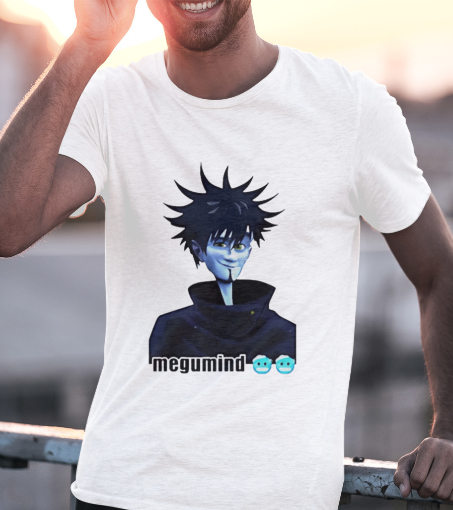 Megumind Fushiguro Megumi Jujutsu Kaisen Anime Bighead T-Shirt
