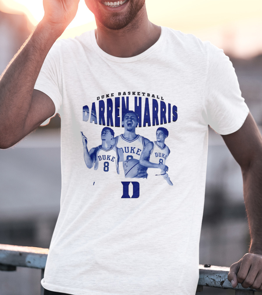 Duke Basketball Darren Harris 8 T-Shirt