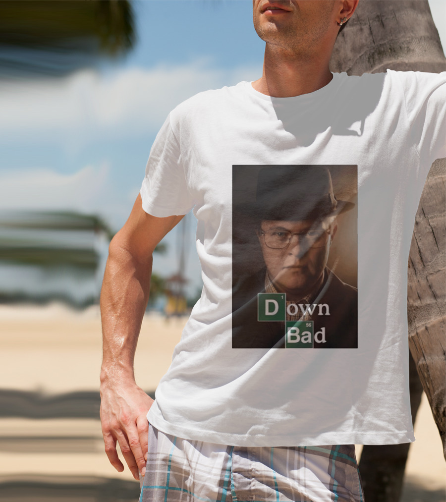 Down Bad Walter Chemistry Parody Breaking Series T-Shirt