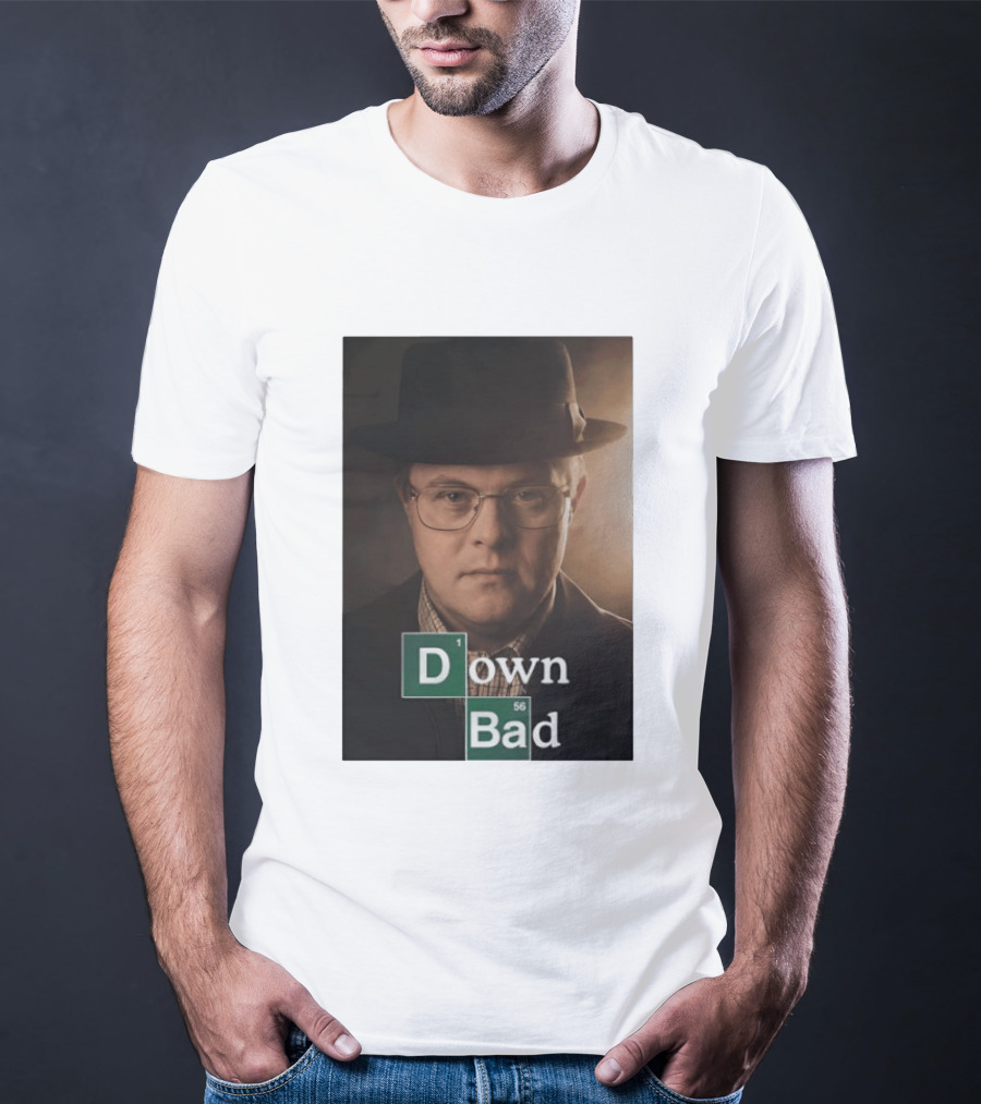 Down Bad Walter Chemistry Parody Breaking Series T-Shirt
