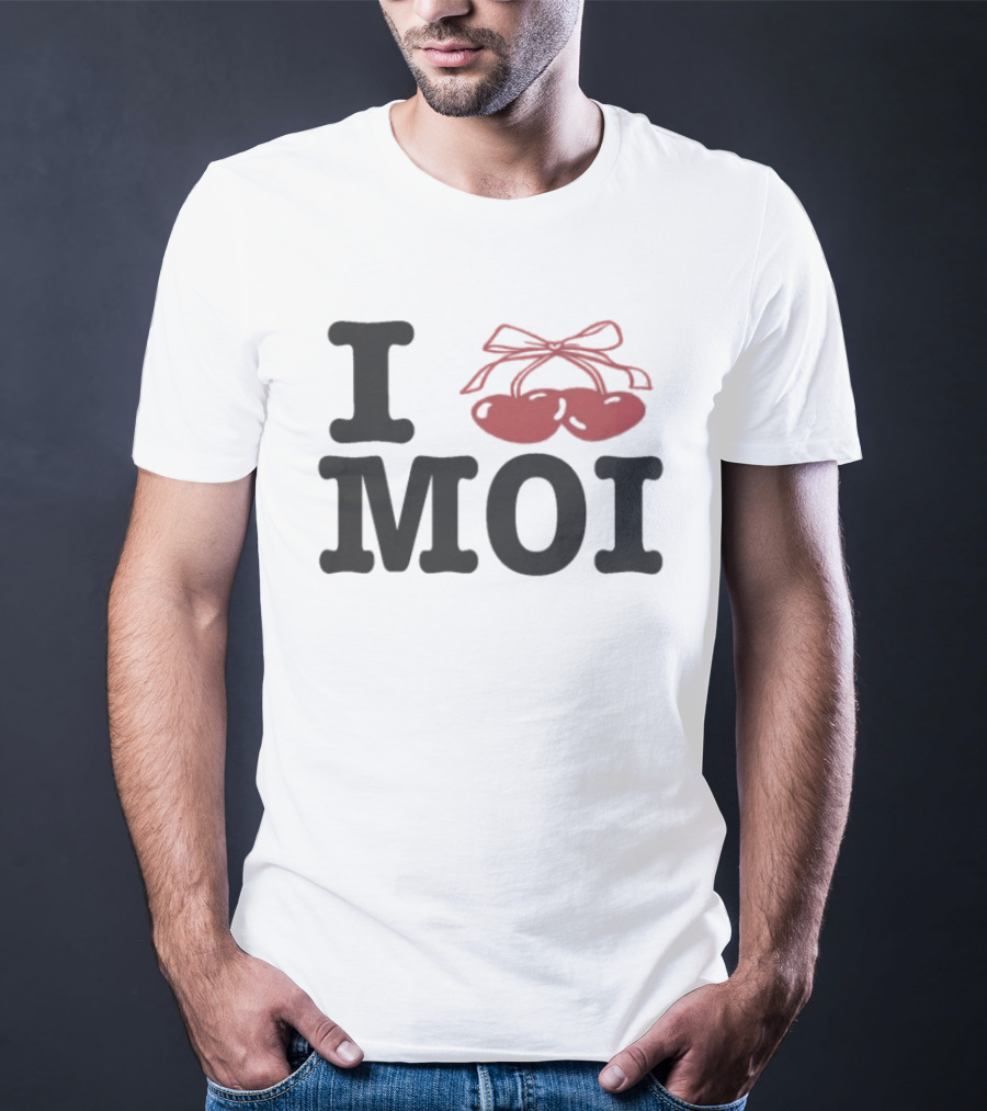 I Love Moi Cherry Bow Millie Bobby Brown T-Shirt