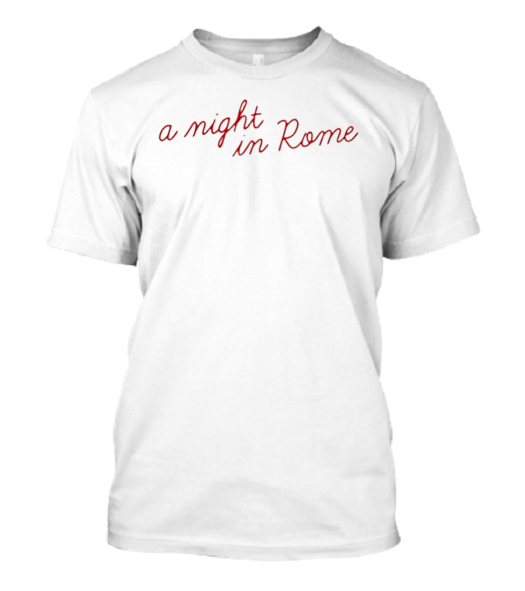 No Place Like Tour A Night In Rome T-Shirt