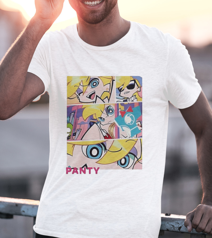 Panty Anarchy Anime Series Panty & Stocking With Garterbelt Visual Compilation T-Shirt