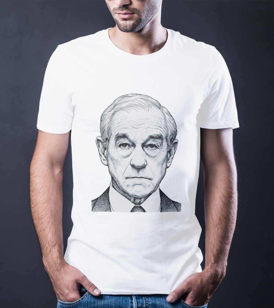 Ron Paul Disappointed Sketch T-Shirt