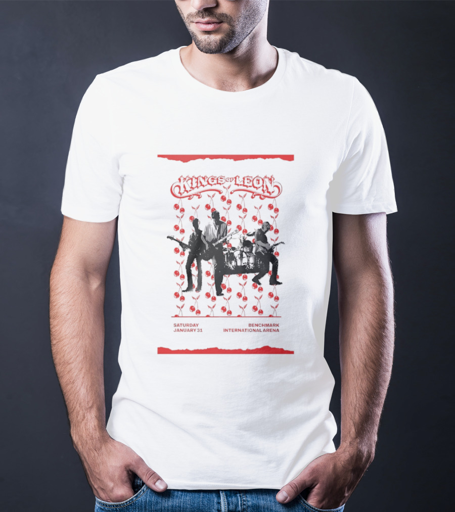 Kings Of Leon Concert Tampa Florida January 31 2026 T-Shirt