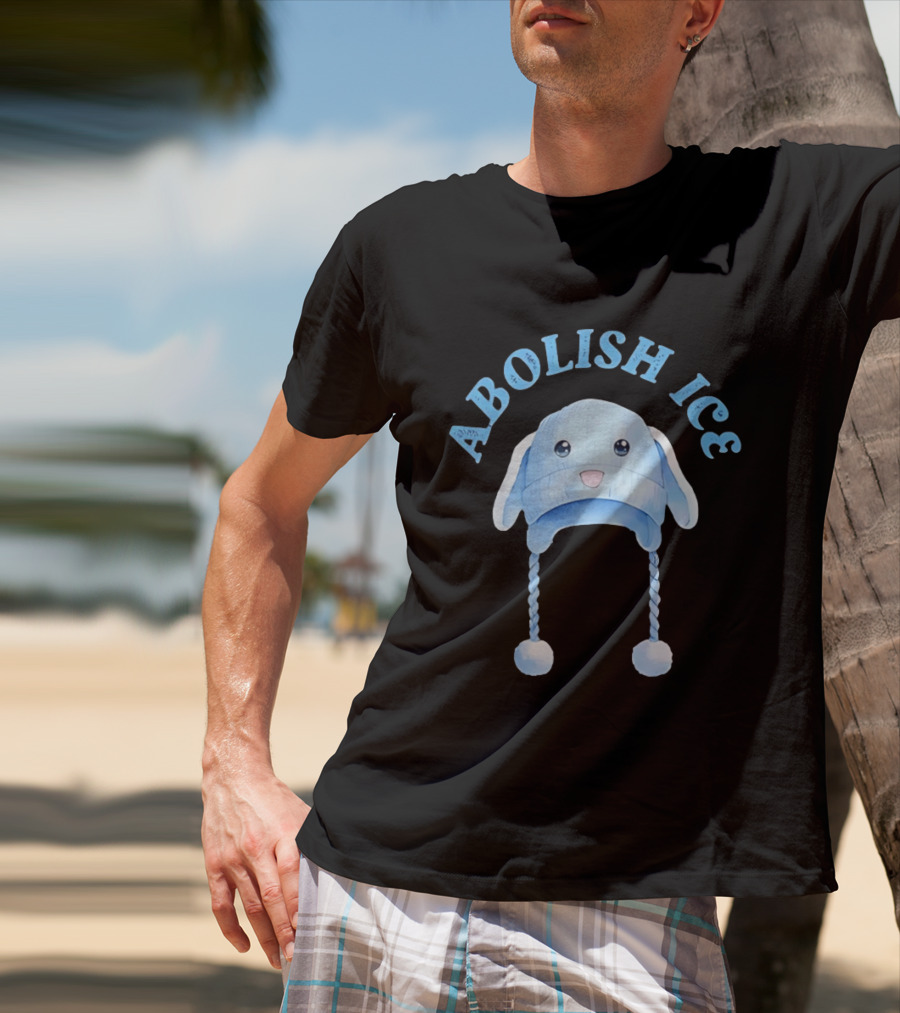 Abolish ICE Blue Bunny Ear Hat Liam Conejo Ramos T-Shirt