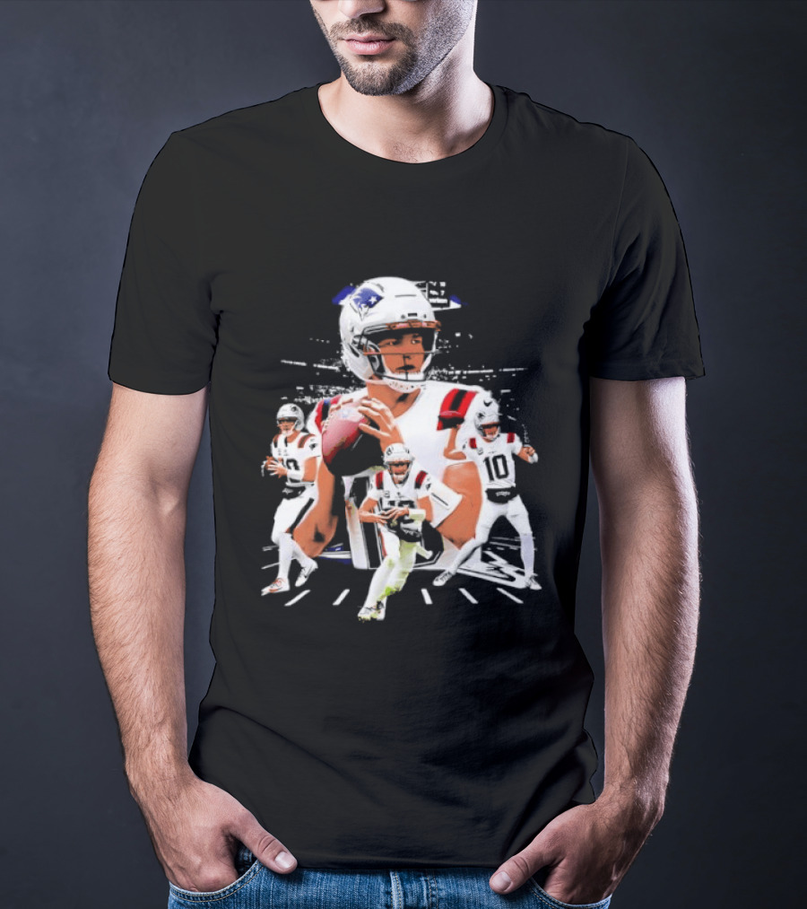 Drake Maye 2026 Highlights Football Quarterback Moments T-Shirt