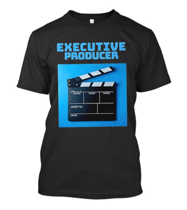 Executive Producer Clapper Board Iconic Movie Director T-Shirt