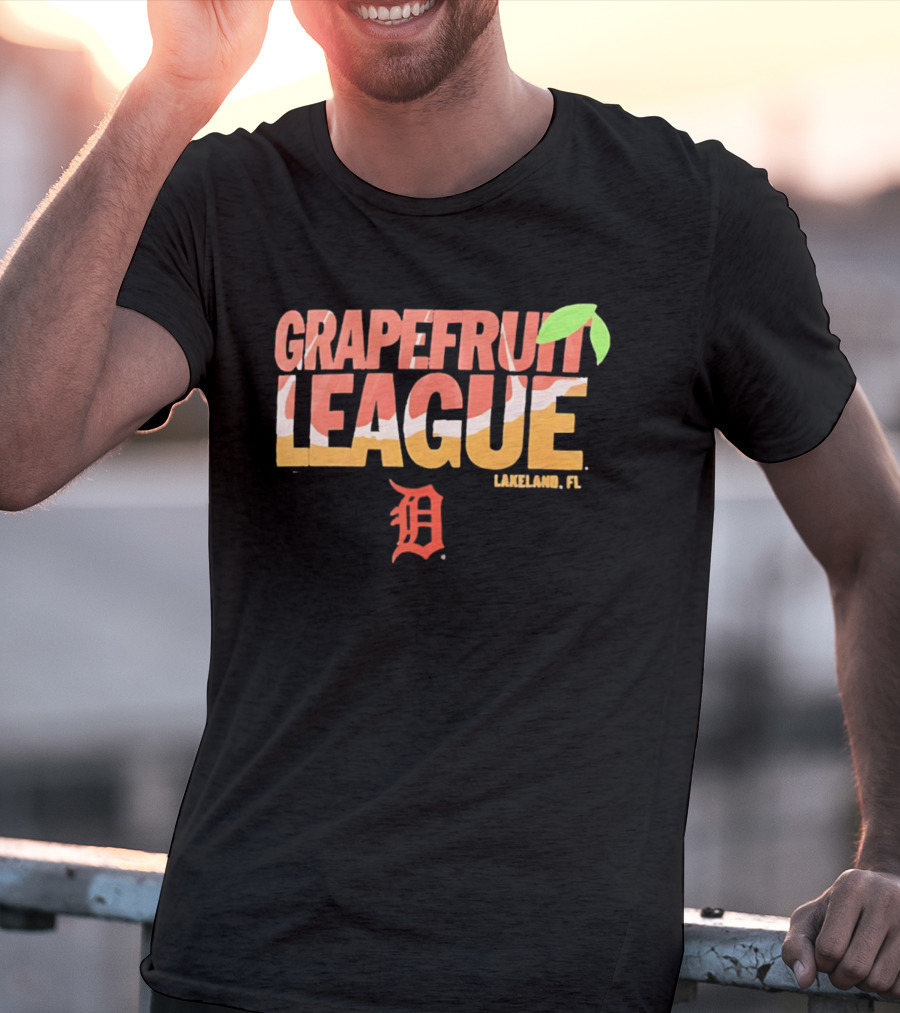 Grapefruit League Detroit Tigers Lakeland FL 2026 Spring Training T-Shirt