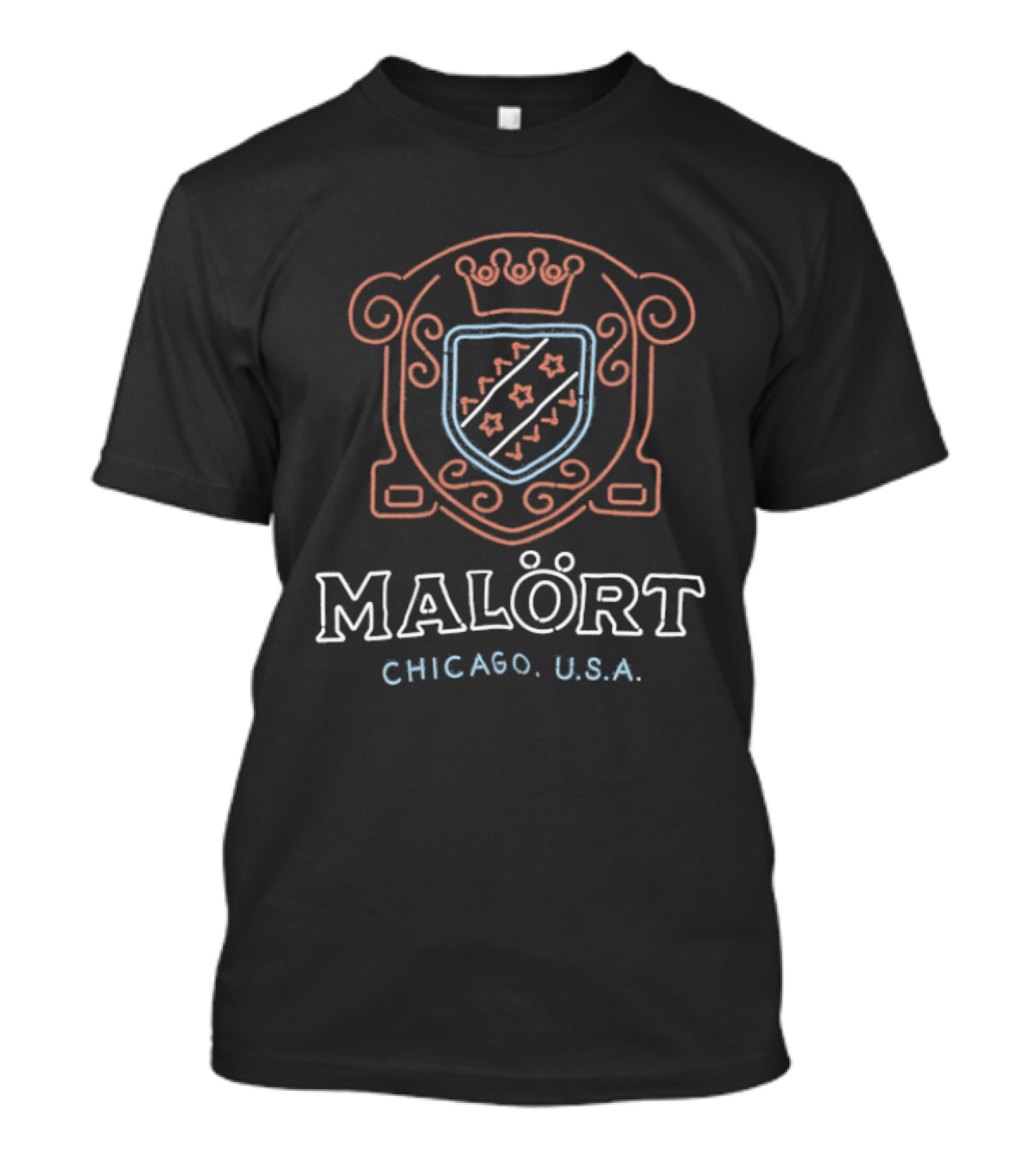 Jeppson's Malört Crest Emblem Chicago USA T-Shirt