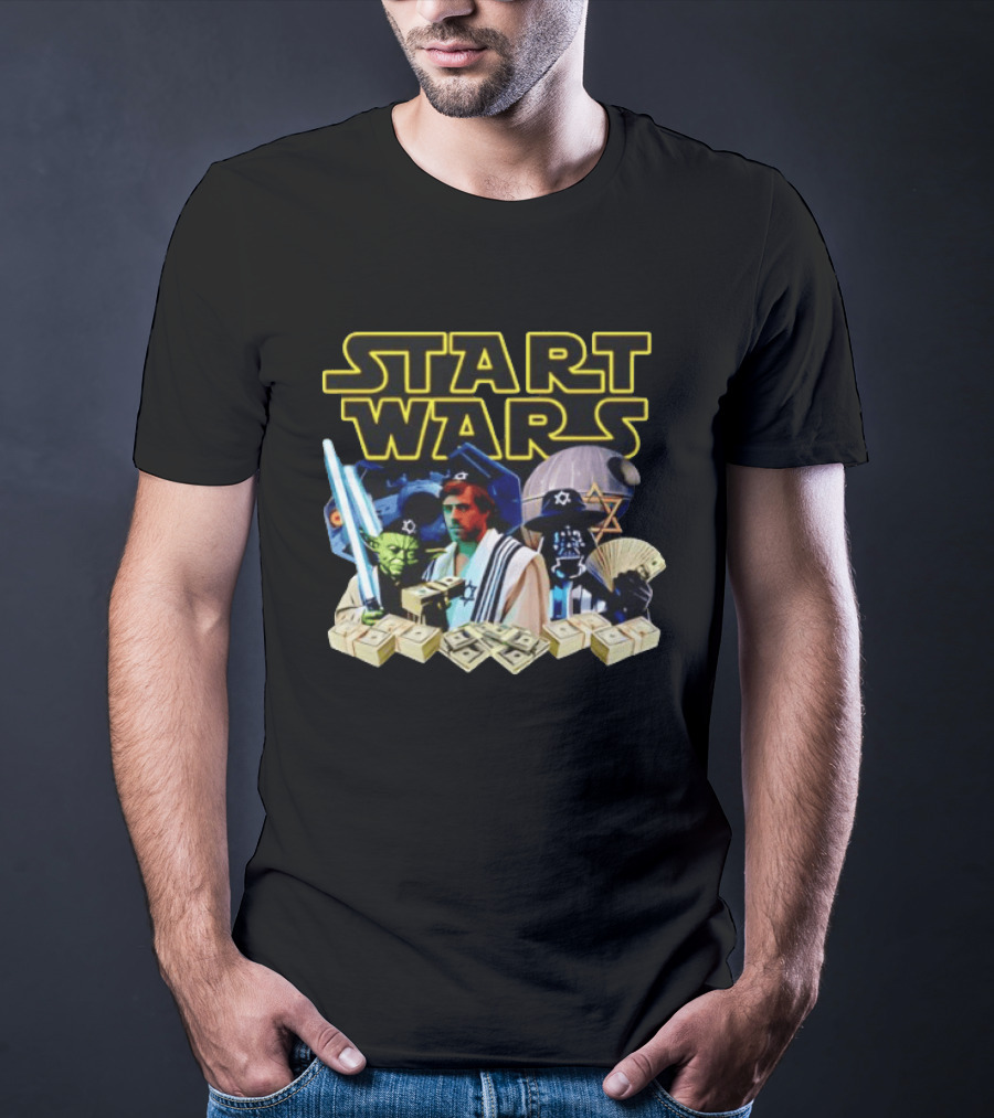 Start Wars Grinch Characters Dollar Yoda Vader Luke Money T-Shirt