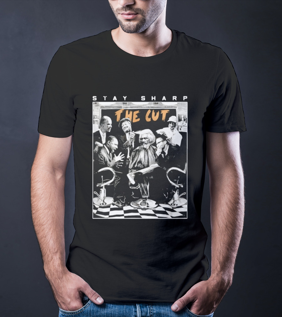 Stay Sharp The Cut Black Barbershop Legends T-Shirt