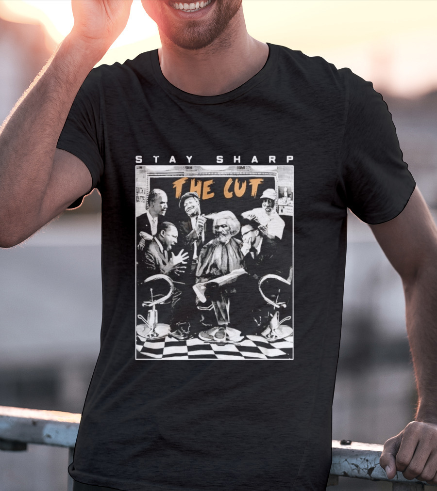 Stay Sharp The Cut Black Barbershop Legends T-Shirt