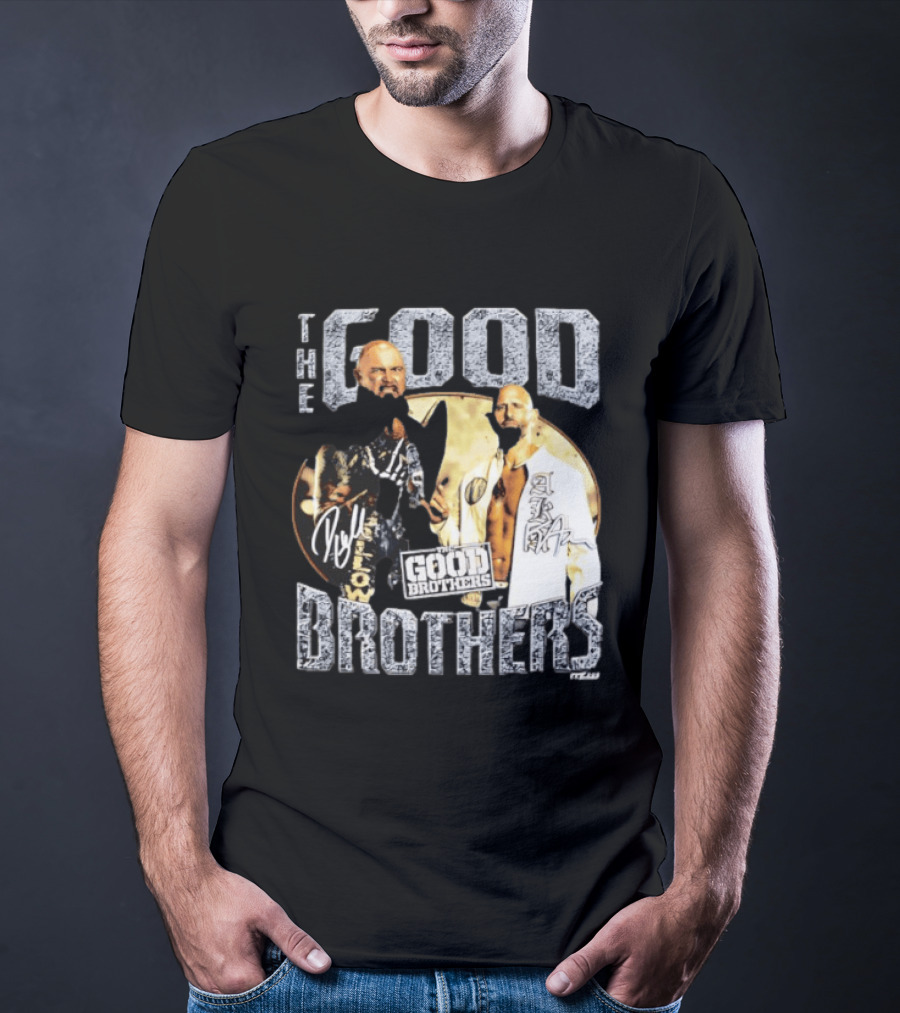 The Good Brothers Built Different Wrestling Signature Series T-Shirt