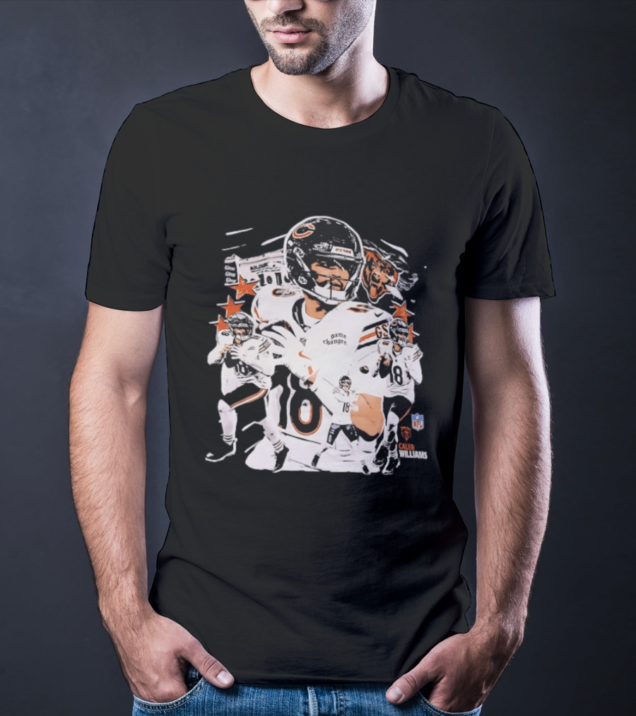 Caleb Williams Chicago Bears Game Changer NFL Soldier Field Bears T-Shirt