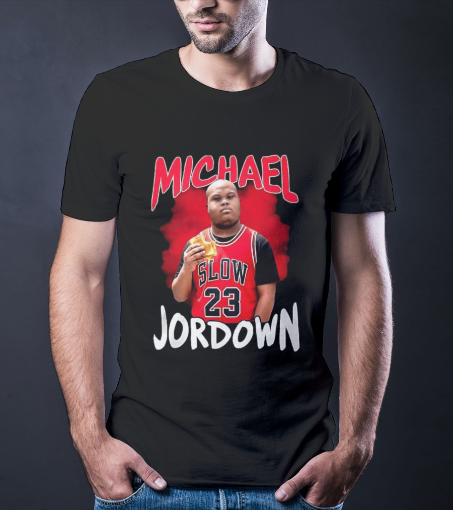 Michael Jordown Slow 23 Meme T-Shirt