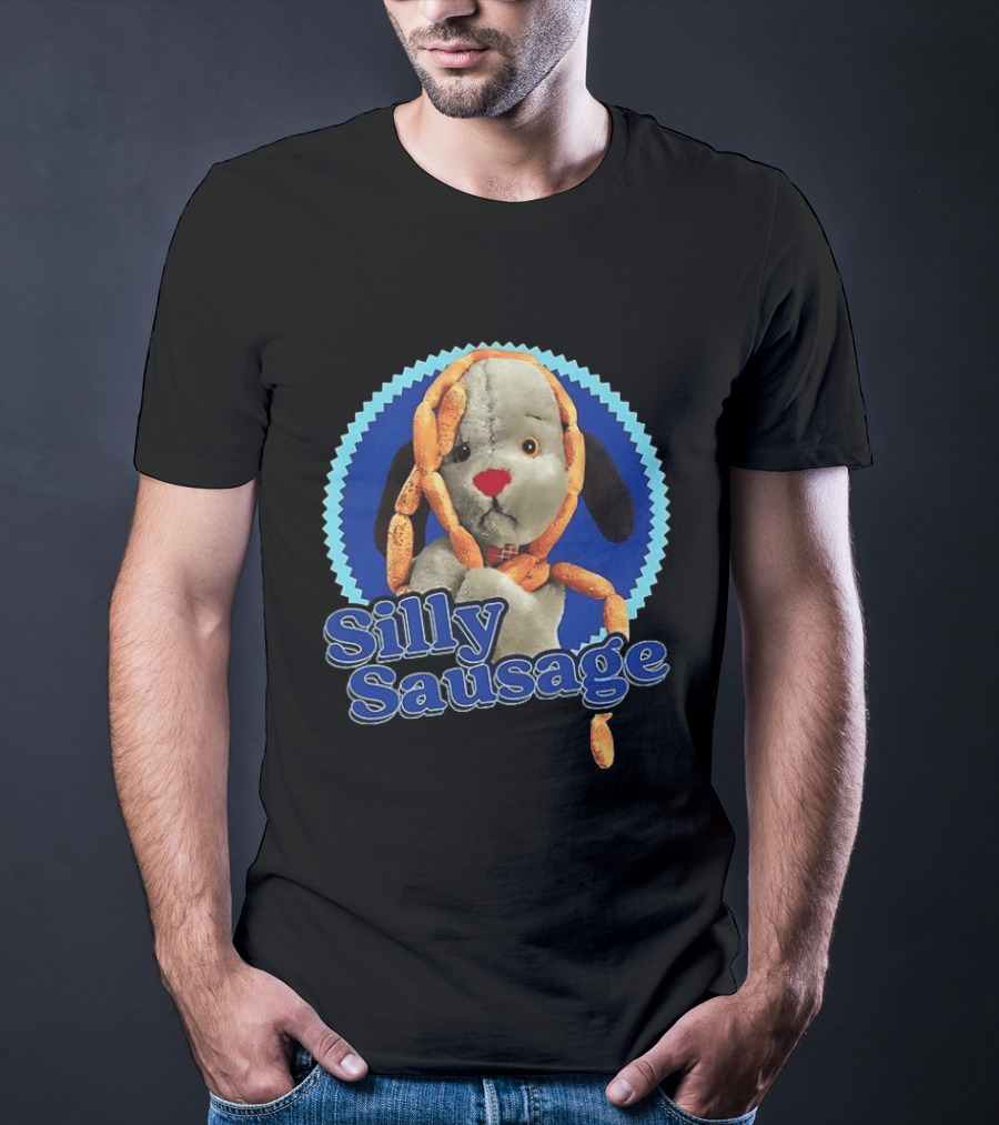 Silly Sausage Sooty Sweep Character Humor T-Shirt