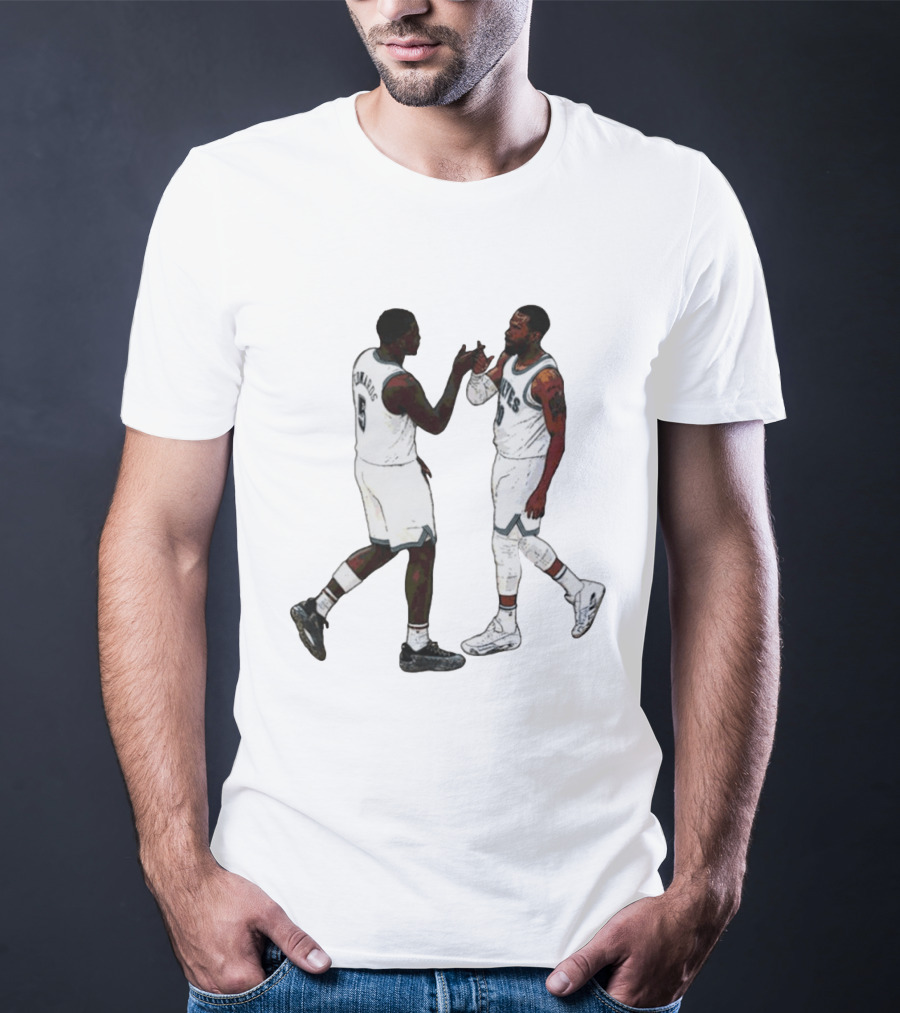 Anthony Edwards Minnesota Timberwolves Bite Bite Basketball Collaboration T-Shirt