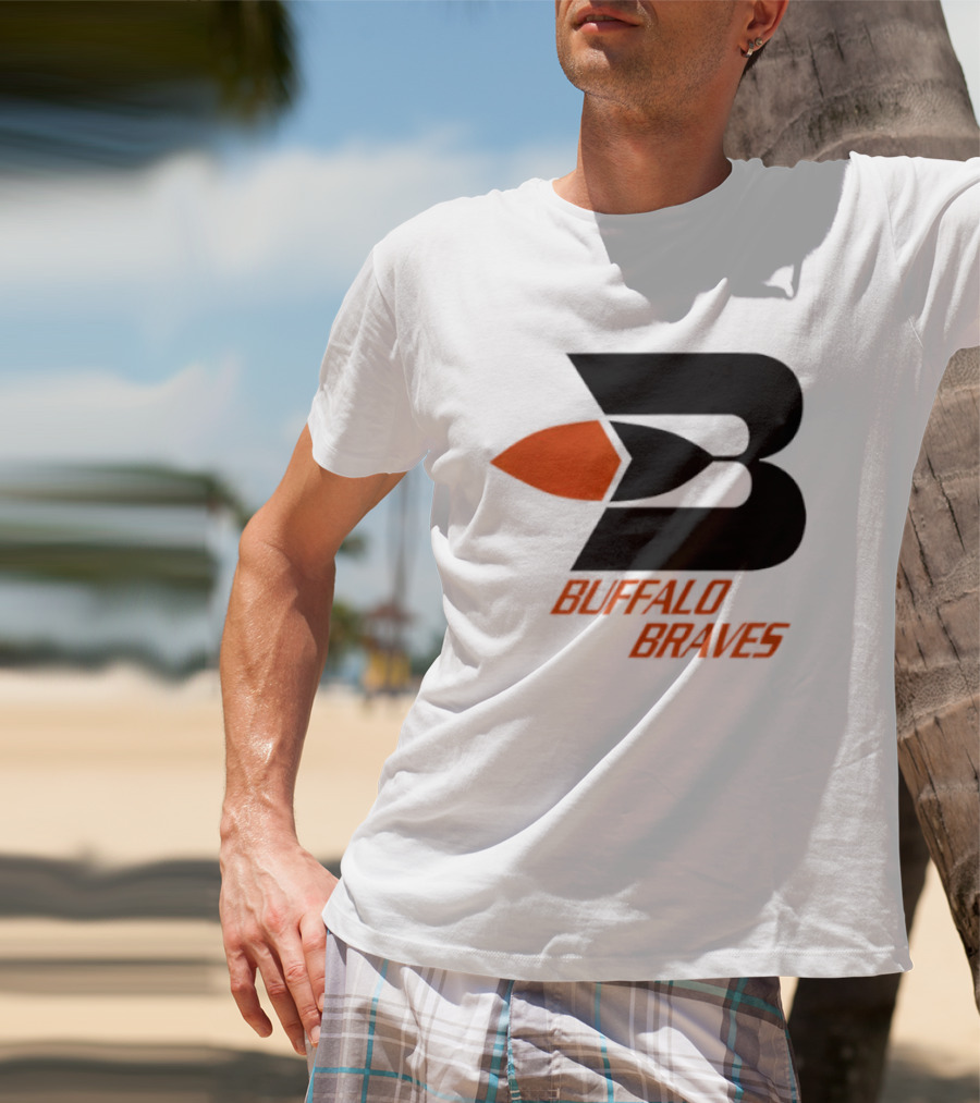 Buffalo Braves Retro B Symbol Basketball Team T-Shirt