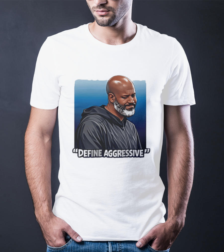 Define Aggressive Detroit Lions Brad Holmes T-Shirt