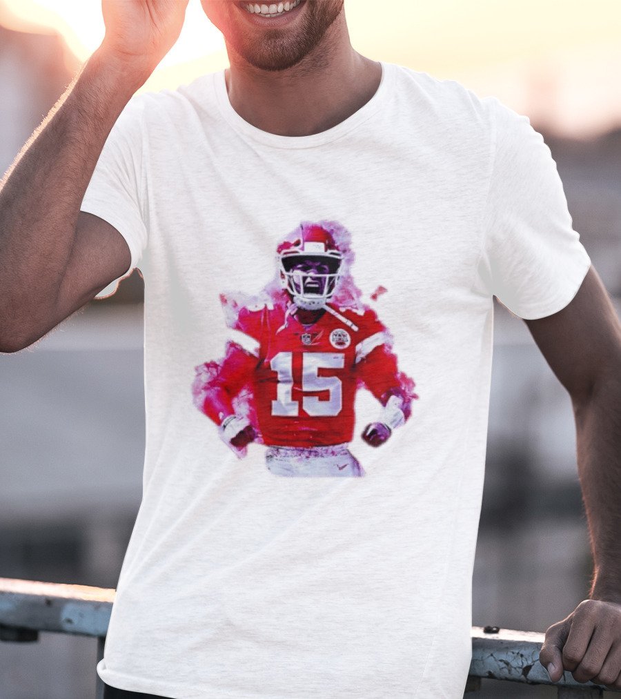 Patrick Mahomes #15 Kansas City Chiefs Football Player NFL Game Day Victory Passion T-Shirt