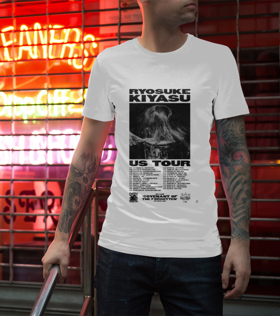 Ryosuke Kiyasu US Tour 2026 February March Dates T-Shirt