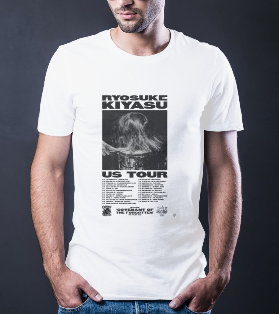 Ryosuke Kiyasu US Tour 2026 February March Dates T-Shirt