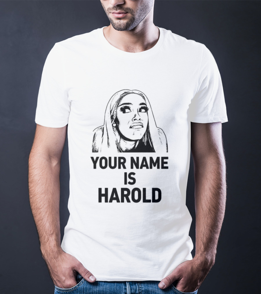 Your Name Is Harold Meme Humor T-Shirt