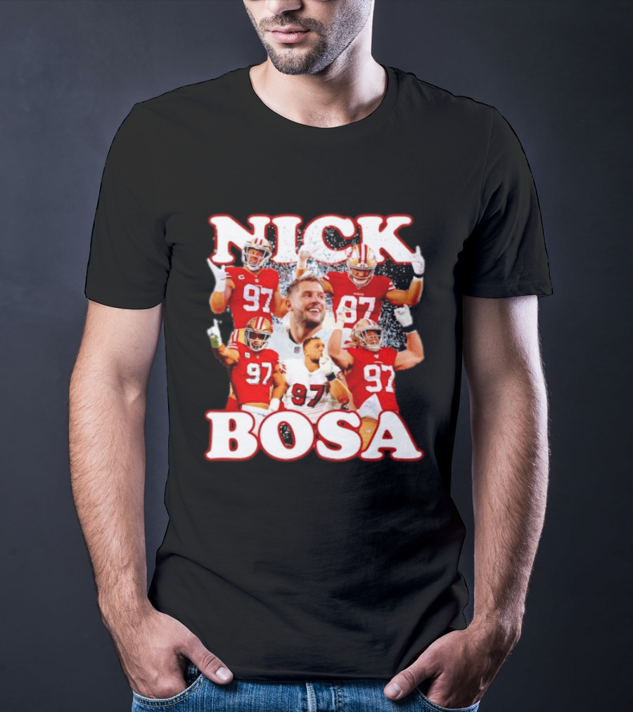 Nick Bosa San Francisco 49ers Player 97 Football Star T-Shirt