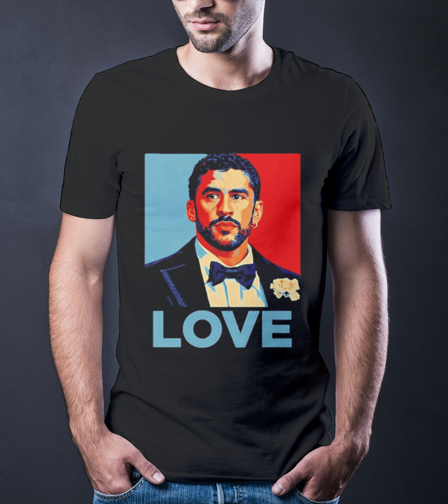 Bad Bunny LOVE Puerto Rico Super Benito T-Shirt