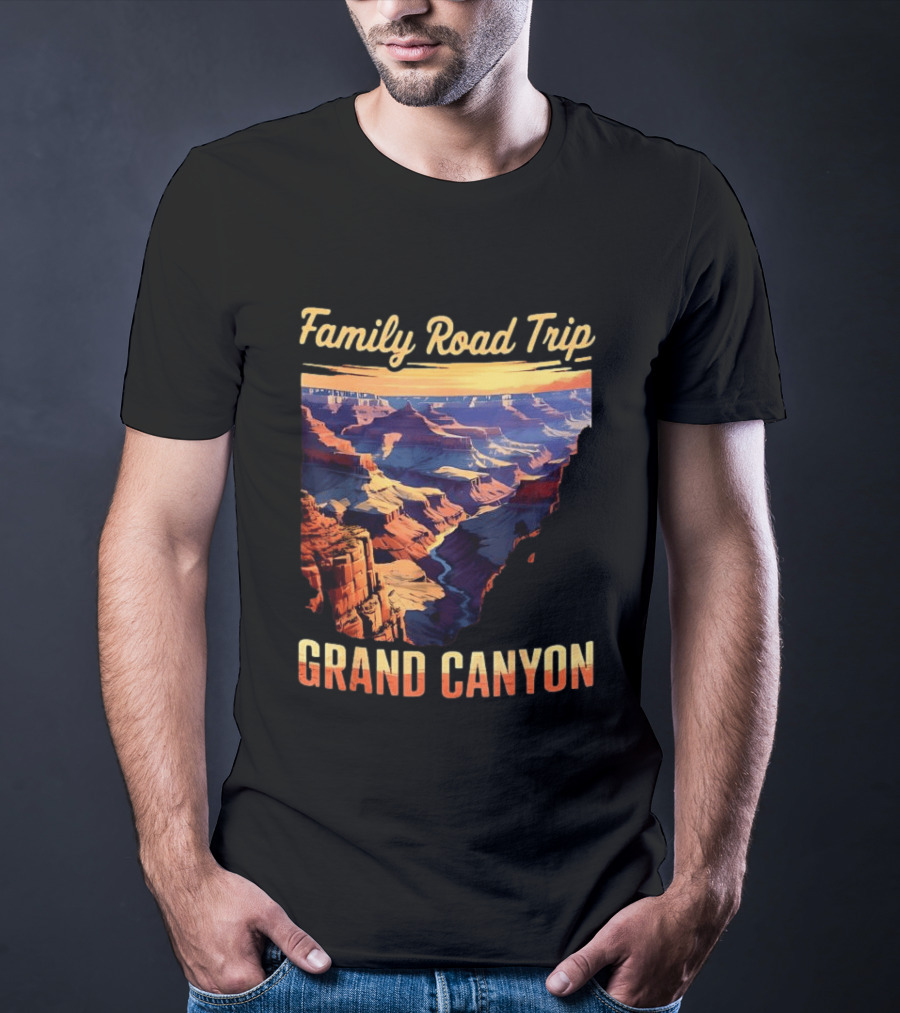 Family Road Trip Grand Canyon National Park Adventure T-Shirt