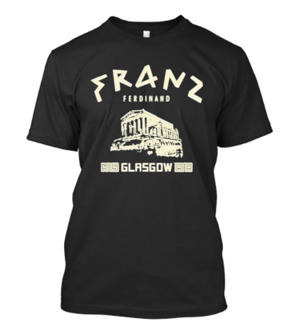 Franz Ferdinand Pantheon Concert Glasgow Band Venue Architecture T-Shirt