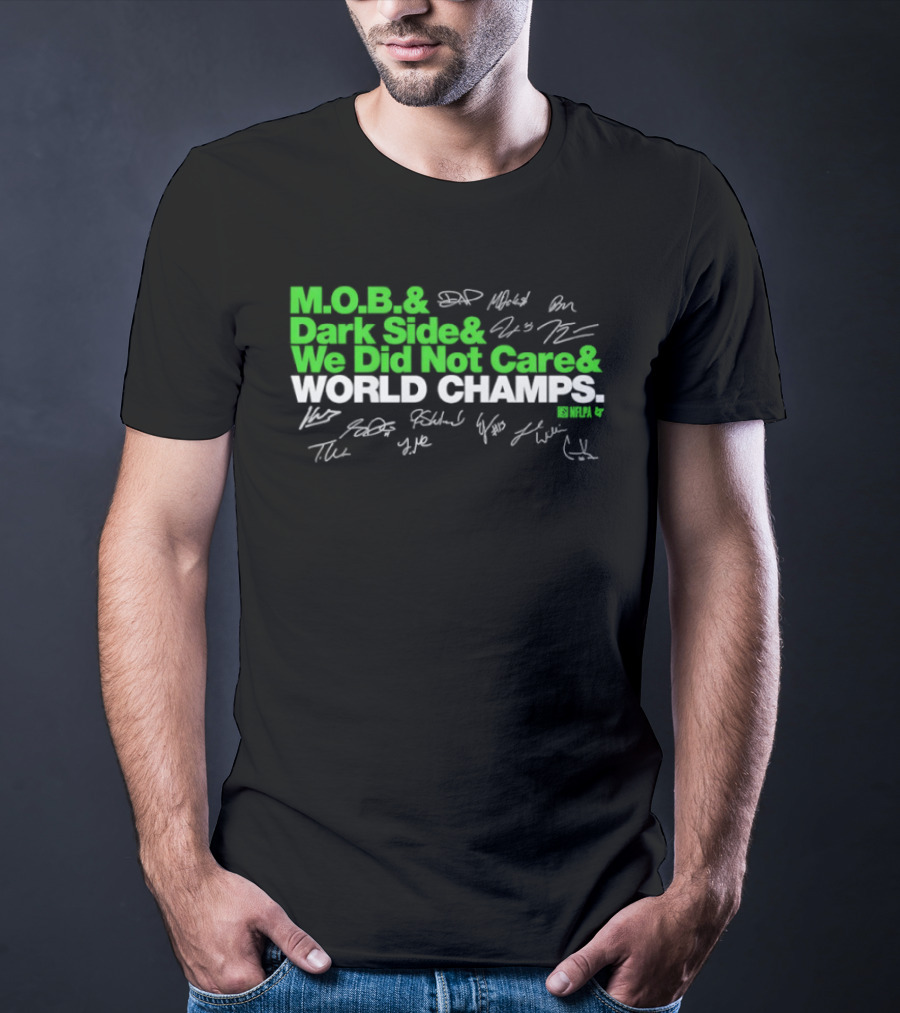 MOB Don't Care World Champs Signatures T-Shirt