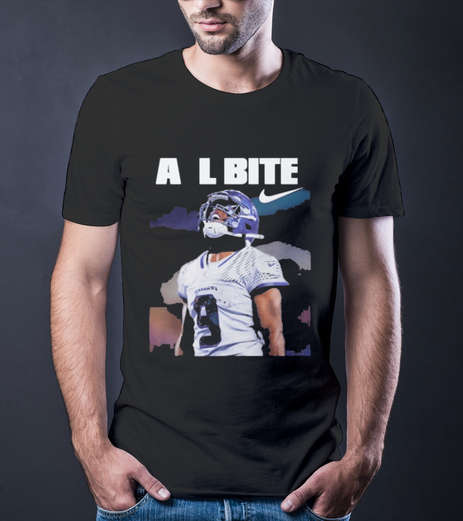 Kenneth Walker III Seattle Seahawks Nike All Bite Football T-Shirt