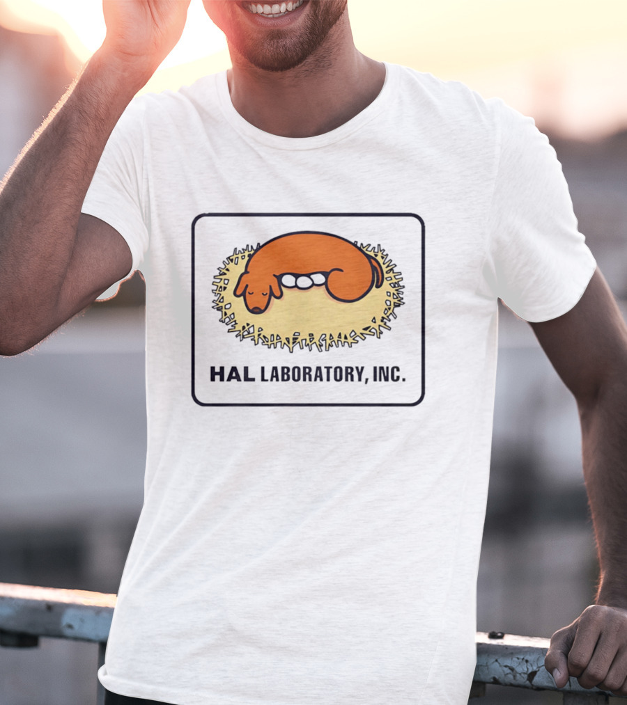 HAL Laboratory Inc Dog On Nest T-Shirt