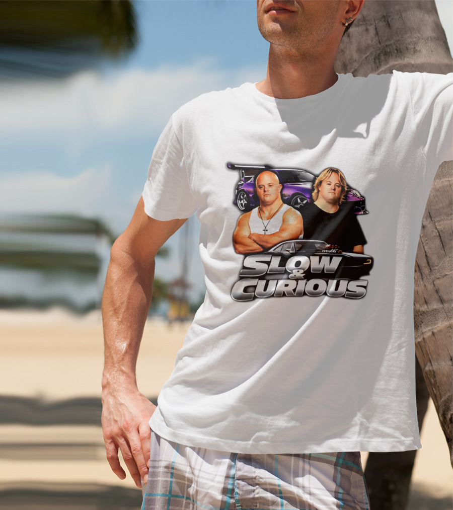 Slow & Curious Racing Down Syndrome Awareness T-Shirt