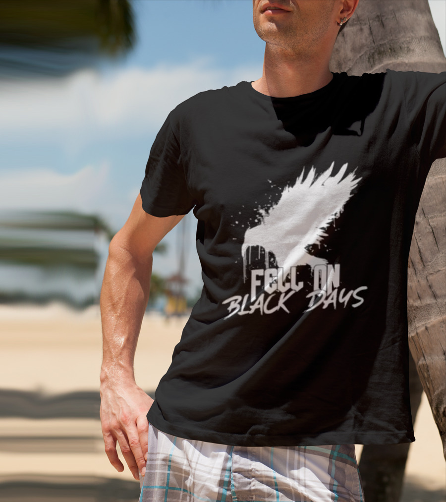 Fell On Black Days Raven Bird T-Shirt