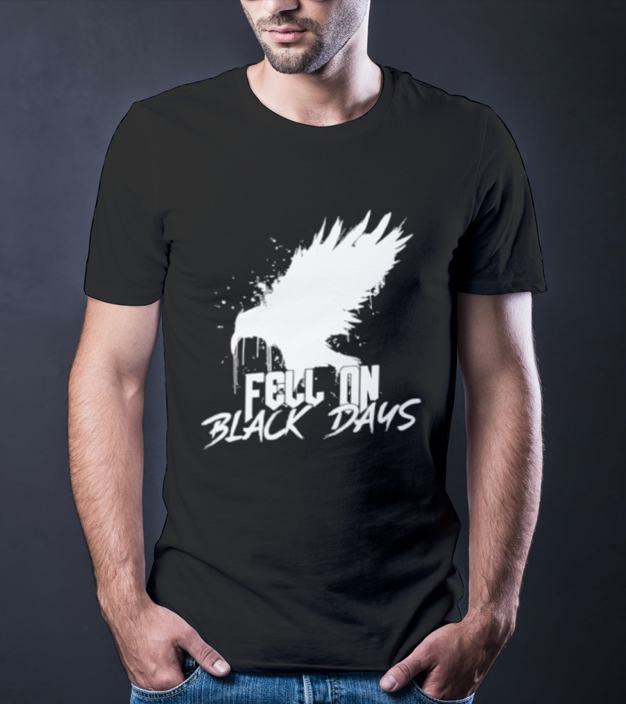 Fell On Black Days Raven Bird T-Shirt