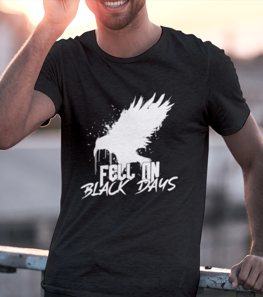 Fell On Black Days Raven Bird T-Shirt