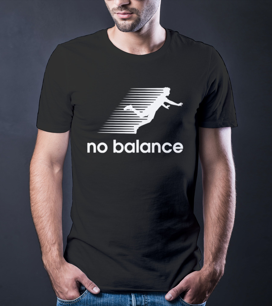 No Balance Soccer Player Speed Line Motion 26 T-Shirt