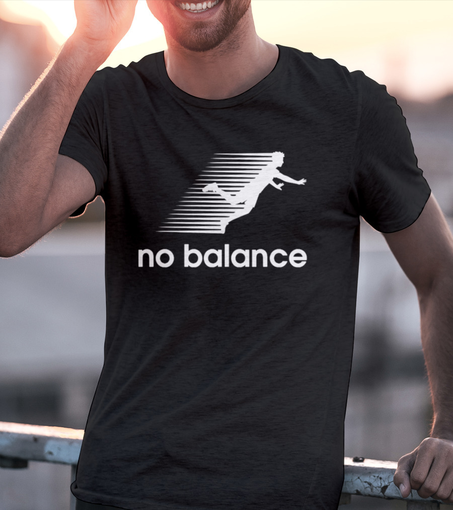 No Balance Soccer Player Speed Line Motion 26 T-Shirt