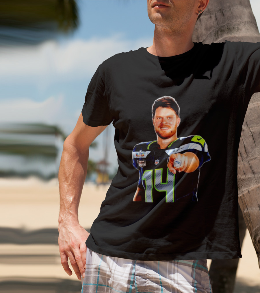 Seahawks Sam Darnold Champions Ring USA 150 NFL Honors T-Shirt