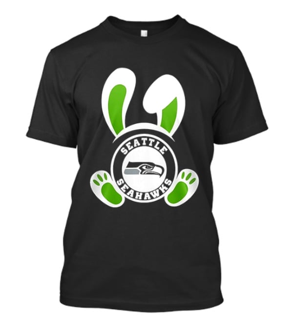 Seattle Seahawks Easter Pride Forget The Eggs I'm Hunting T-Shirt