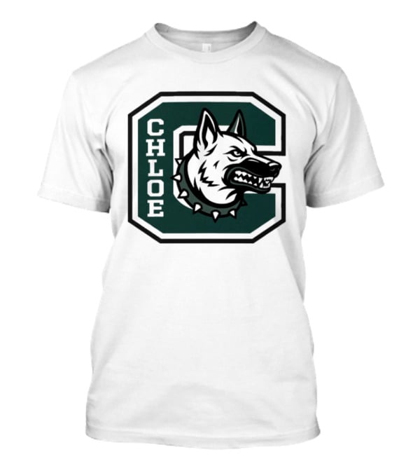 CHLOE C Microdots Dog T-Shirt