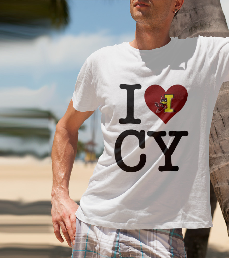 Iowa State Cyclones I Heart CY T-Shirt