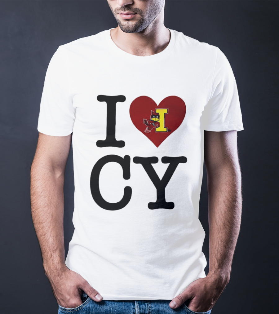 Iowa State Cyclones I Heart CY T-Shirt