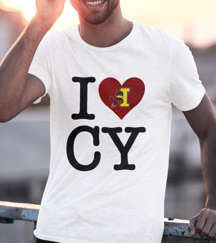 Iowa State Cyclones I Heart CY T-Shirt