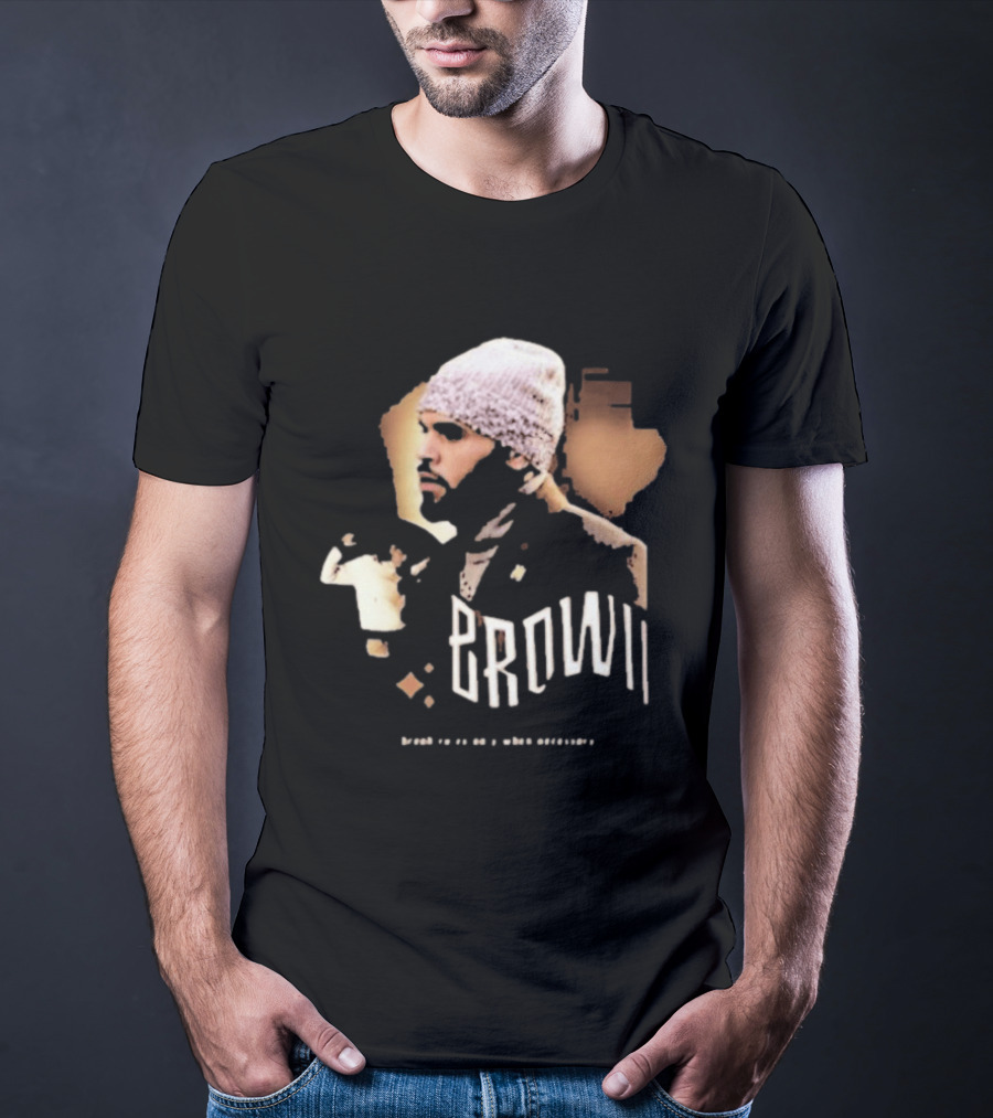 BROWN Break Rules Only When Necessary Superstar T-Shirt