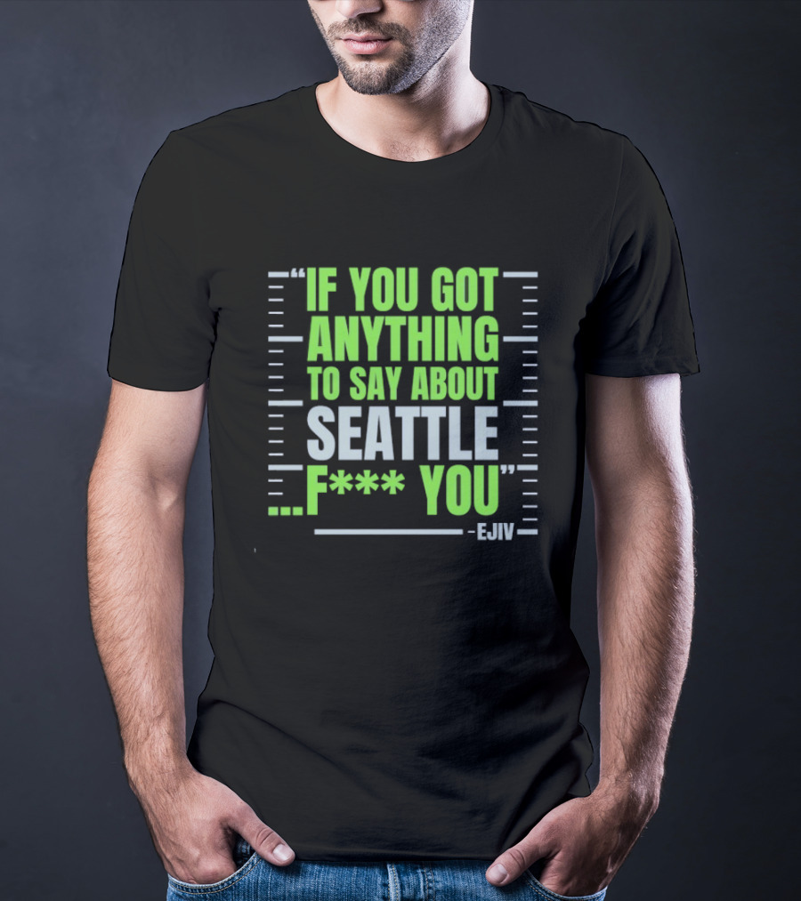 Ernest Jones IV Seattle Seahawks T-Shirt